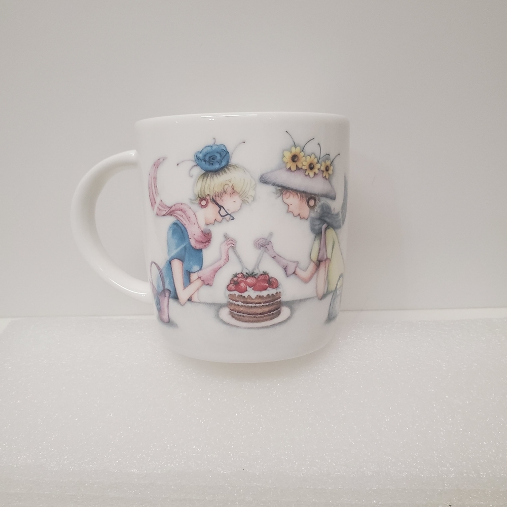 NWOT Berni Parker Friendship Is Sharing The Calories Mug Designer Collection